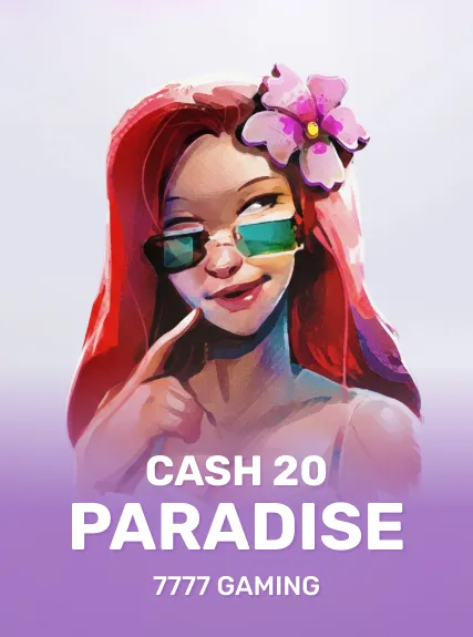 Cash 20 Paradise game tile