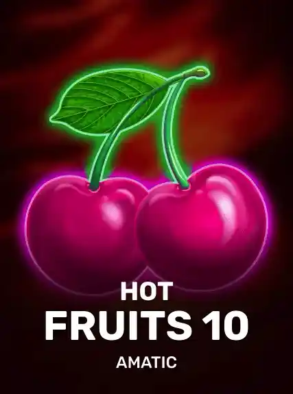 Hot Fruits 10 game tile
